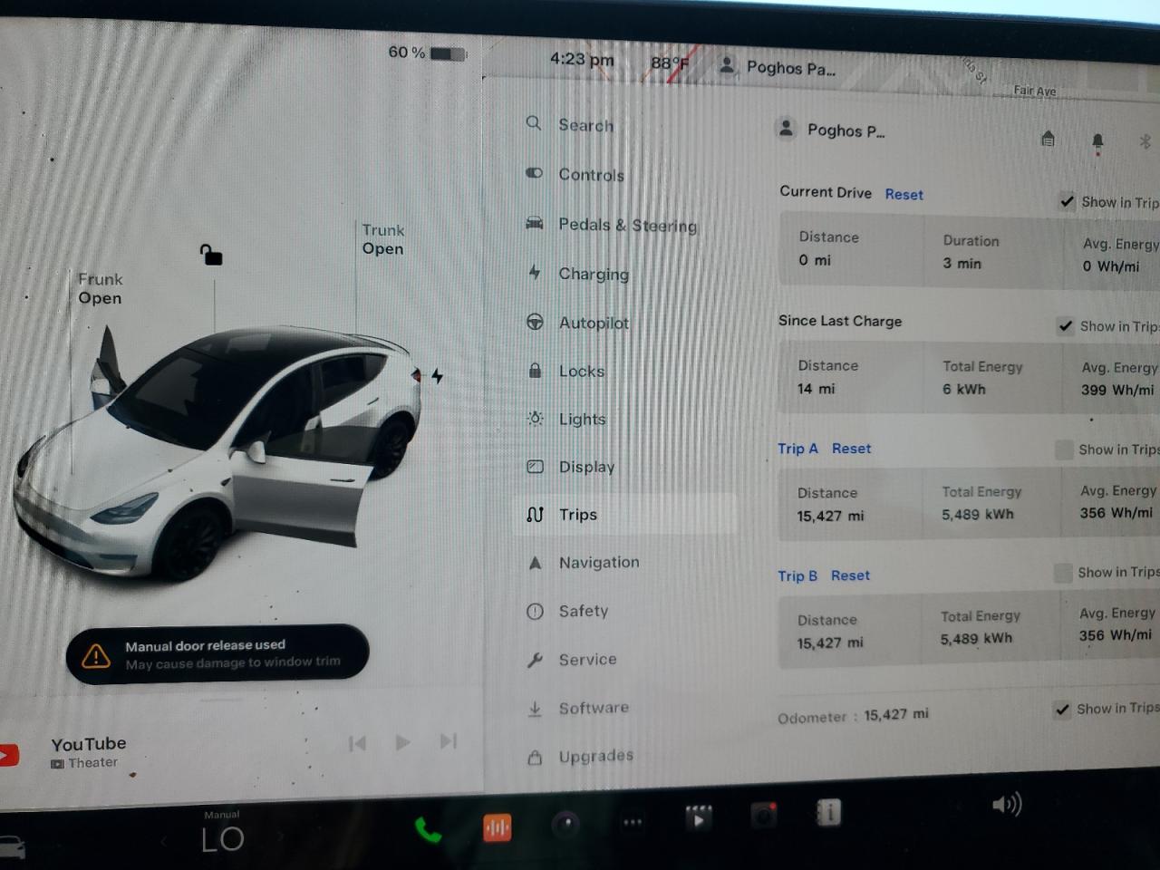 2023 TESLA MODEL Y  VIN:7SAYGDEF8PF740140