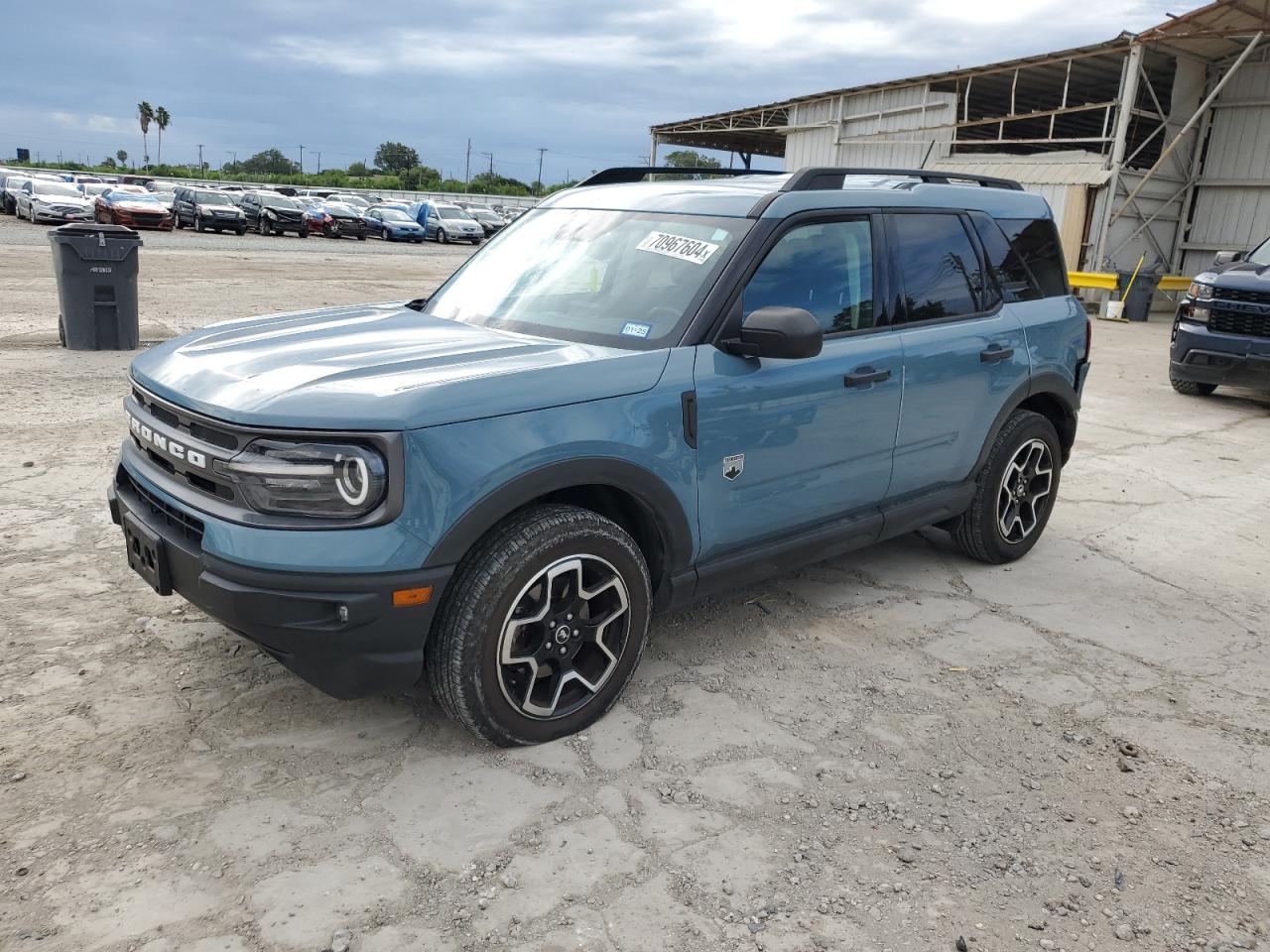 2022 FORD BRONCO SPORT BIG BEND VIN:3FMCR9B6XNRD15318