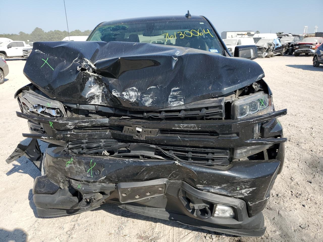 2022 CHEVROLET SILVERADO LTD K1500 RST VIN:1GCUYEELXNZ165681