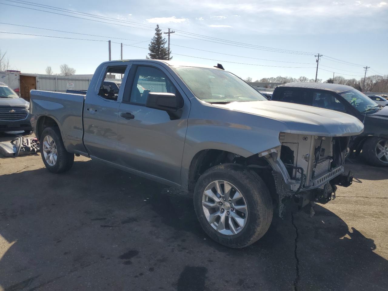 2023 CHEVROLET SILVERADO K1500 CUSTOM VIN:1GCRDBEK5PZ228373