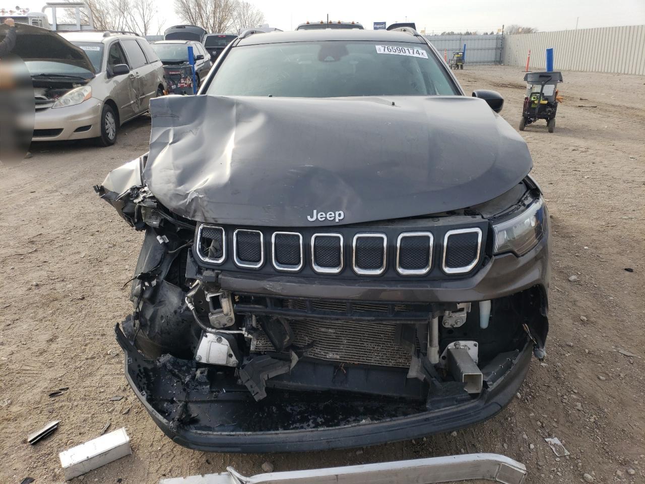 2022 JEEP COMPASS LATITUDE VIN:3C4NJCBB5NT162669