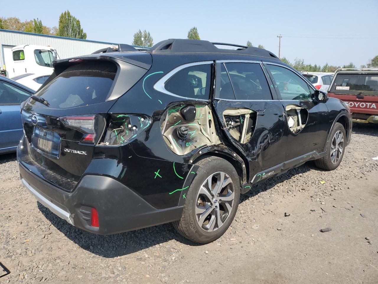 2022 SUBARU OUTBACK LIMITED VIN:4S4BTANC9N3217430