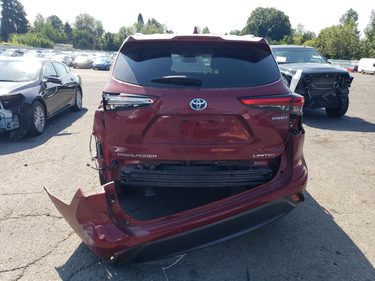 2023 TOYOTA HIGHLANDER HYBRID LIMITED VIN:5TDXBRCH5PS584952