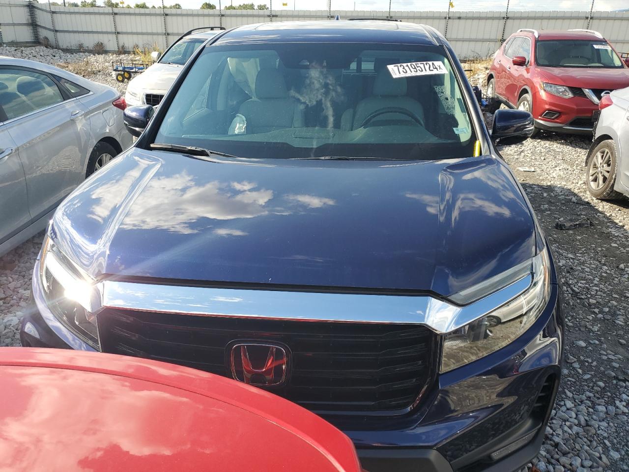 2022 HONDA RIDGELINE RTL VIN:5FPYK3F78NB034707