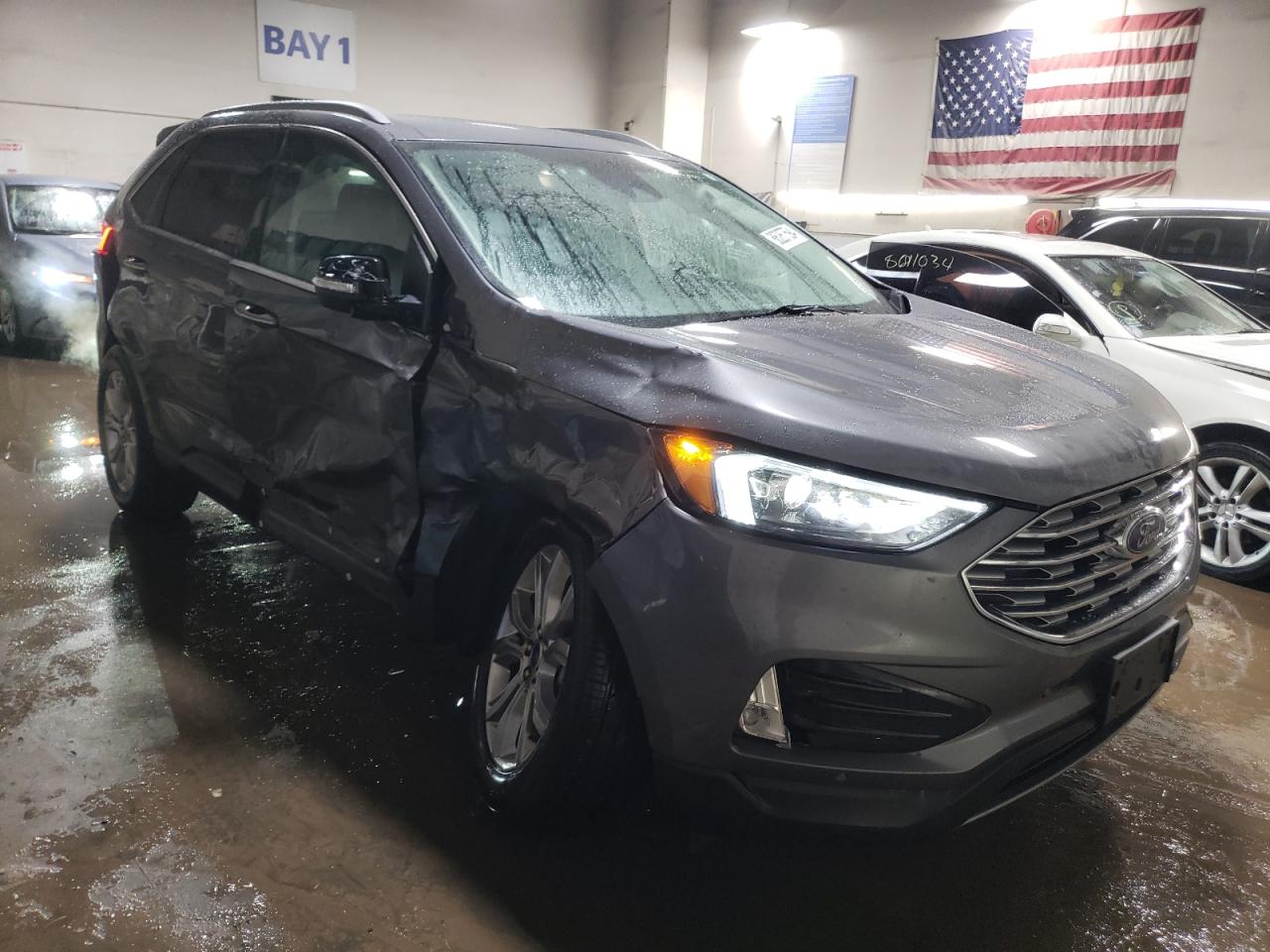 2022 FORD EDGE TITANIUM VIN:2FMPK4K97NBB13845