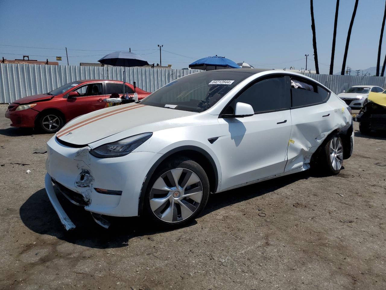 2023 TESLA MODEL Y  VIN:7SAYGDEE2PA064093