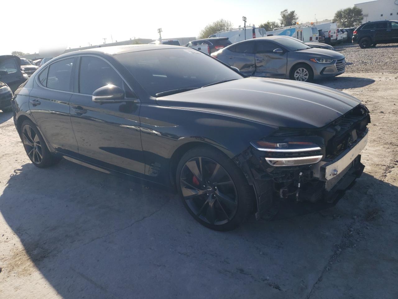 2022 GENESIS G70 BASE VIN:KMTG54TE7NU102007