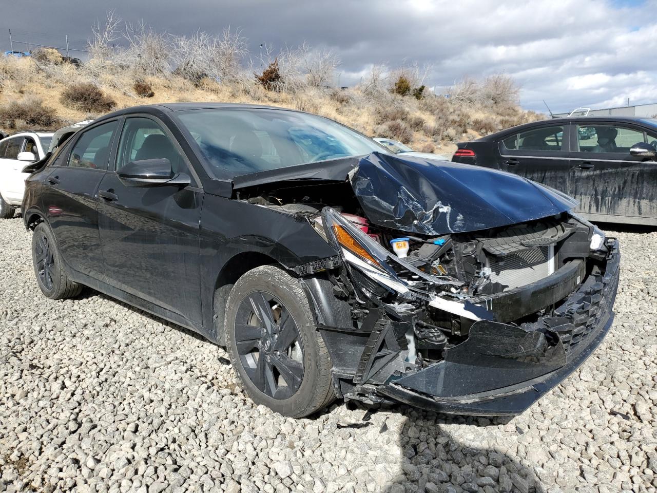 2023 HYUNDAI ELANTRA BLUE VIN:KMHLM4AJ5PU043764
