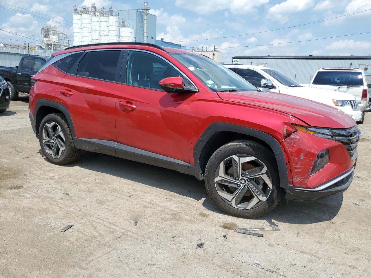 2022 HYUNDAI TUCSON SEL VIN:5NMJCCAE0NH120363