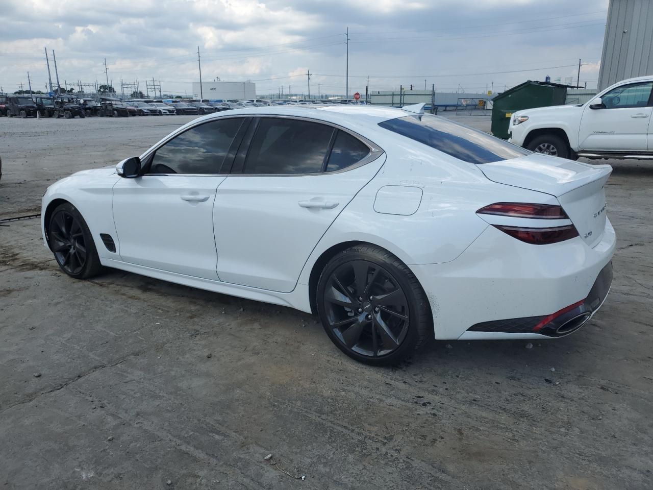 2022 GENESIS G70 BASE VIN:KMTG54TE7NU100743