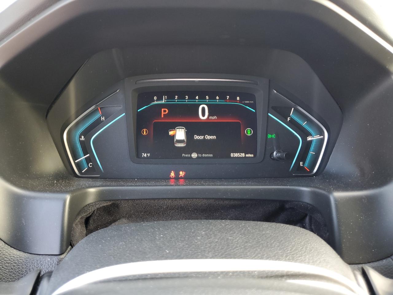 2022 HONDA ODYSSEY TOURING VIN:5FNRL6H88NB054733