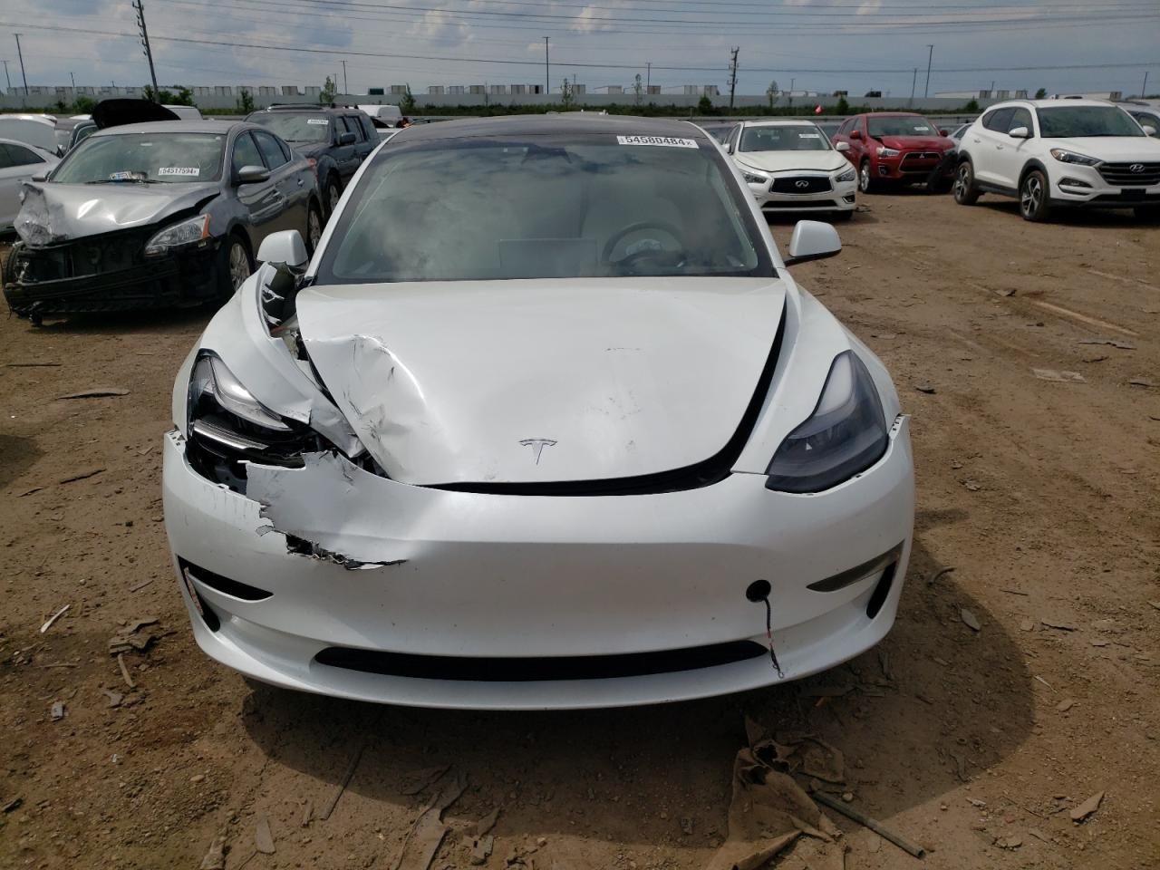 2023 TESLA MODEL 3  VIN:5YJ3E1EA2PF510853