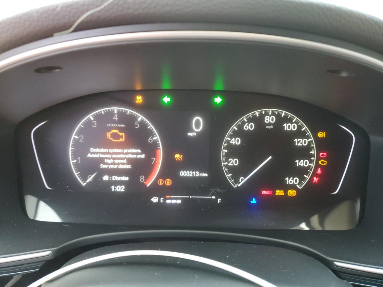 2024 HONDA CIVIC EXL VIN:19XFL1H75RE025442