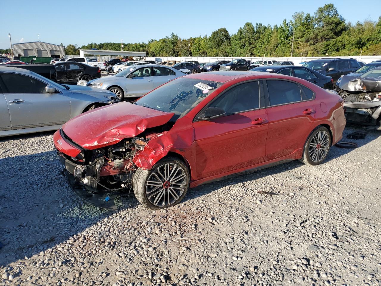 2022 KIA FORTE GT VIN:3KPF44AC7NE486559