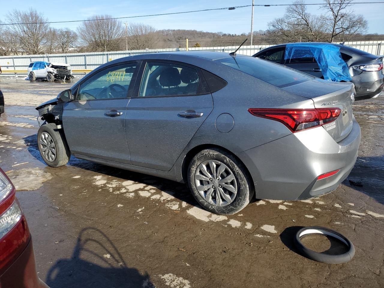 2022 HYUNDAI ACCENT SE VIN:3KPC24A62NE177696