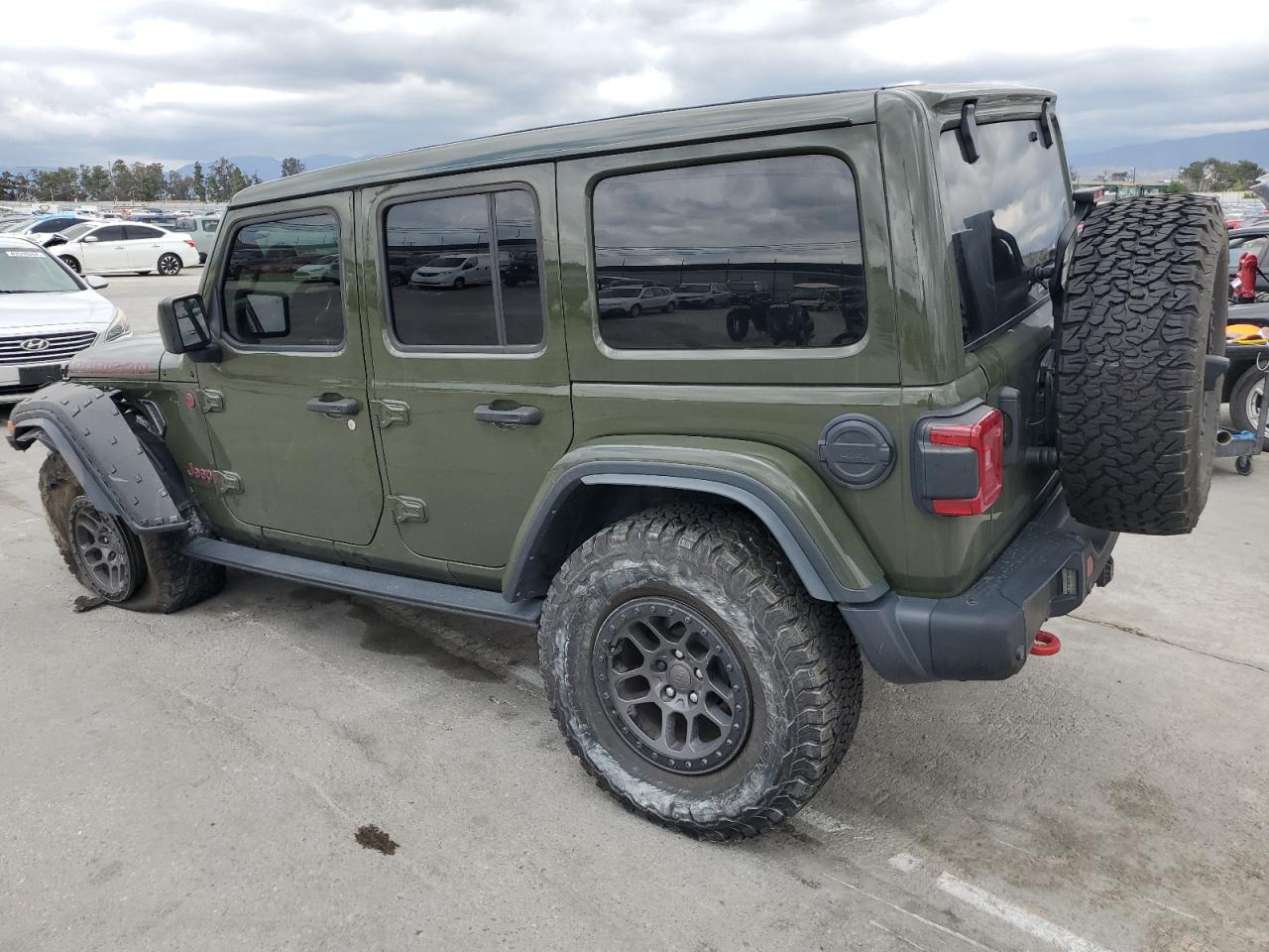 2022 JEEP WRANGLER UNLIMITED RUBICON VIN:1C4JJXFG1NW160195