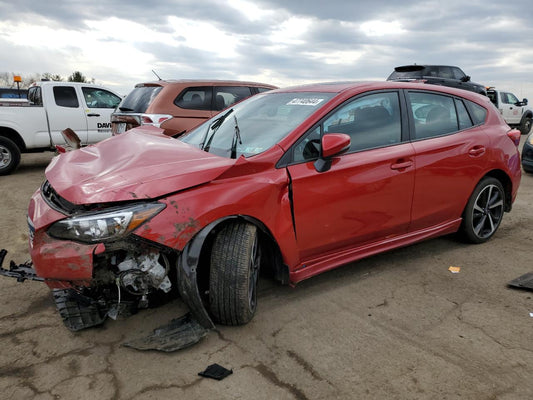 2022 SUBARU IMPREZA SPORT VIN:4S3GTAM62N3717662