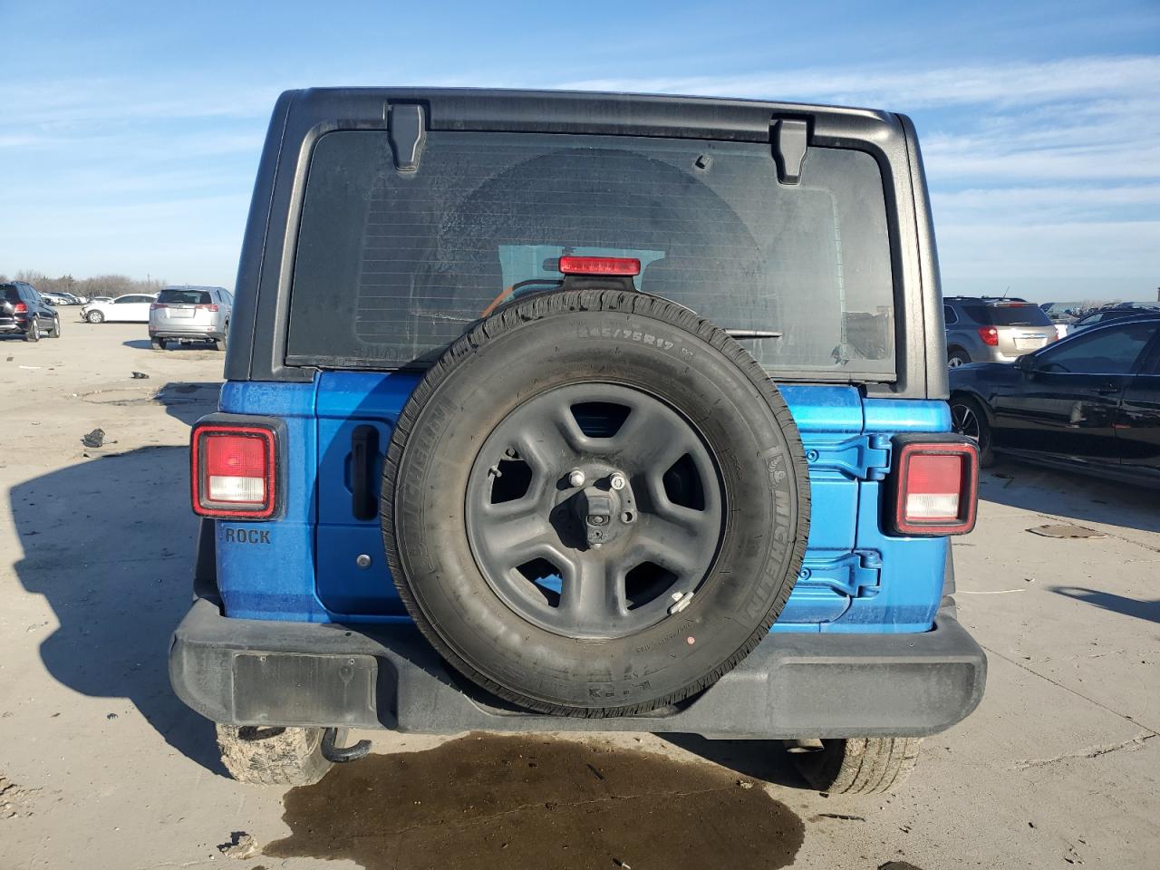 2022 JEEP WRANGLER UNLIMITED SPORT VIN:1C4HJXDN8NW173946