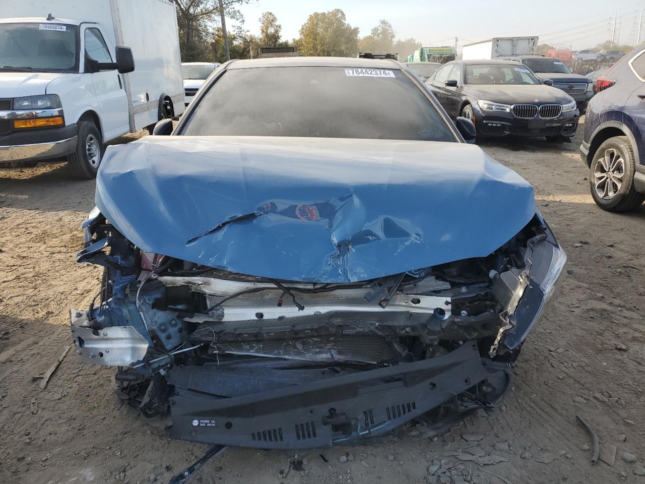 2022 TOYOTA CAMRY TRD VIN:4T1KZ1AK8NU067512