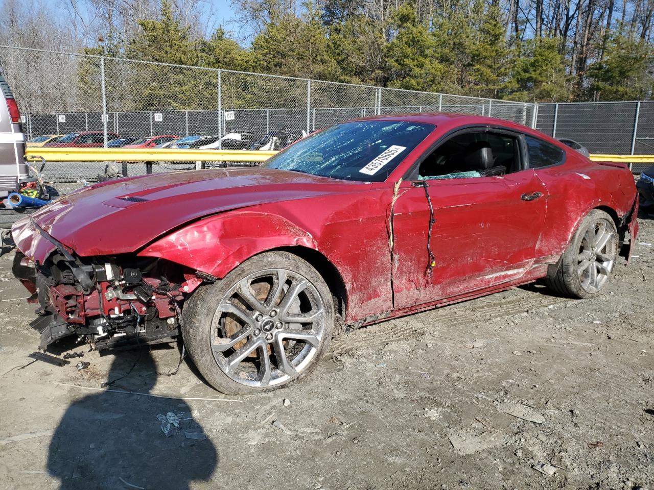 2022 FORD MUSTANG GT VIN:1FA6P8CF0N5122491