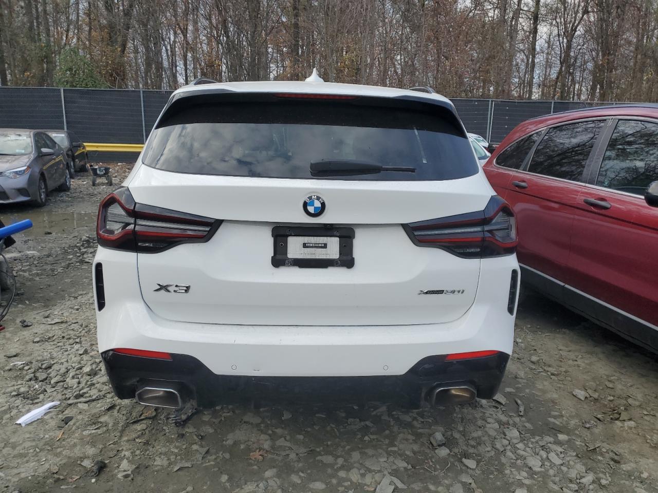 2022 BMW X3 XDRIVE30I VIN:5UX53DP09N9L69645