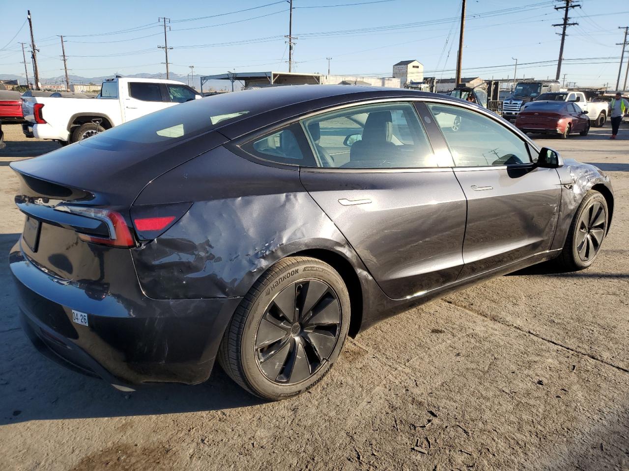 2024 TESLA MODEL 3  VIN:5YJ3E1EA3RF741697