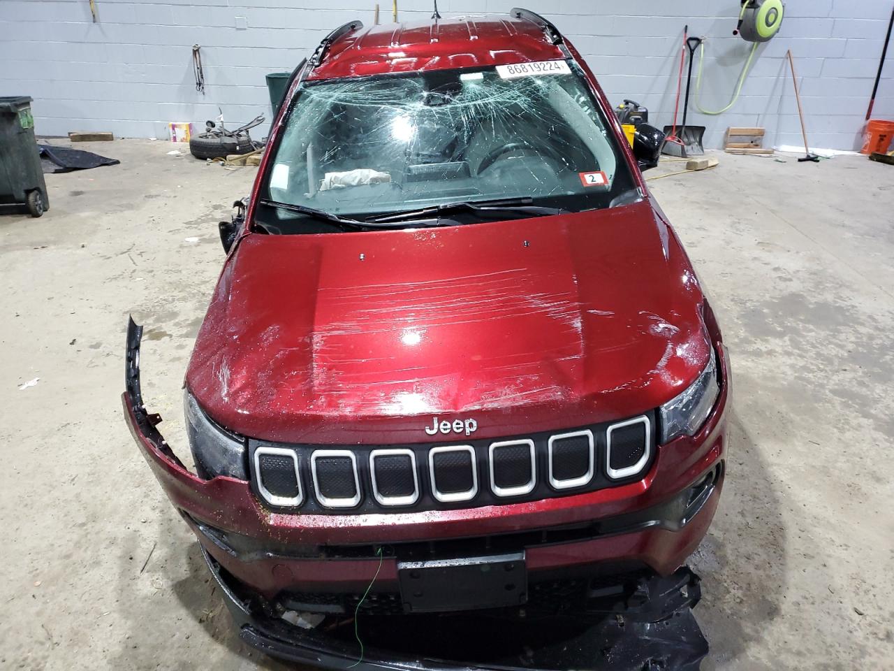 2022 JEEP COMPASS LATITUDE VIN:3C4NJDBB4NT153516