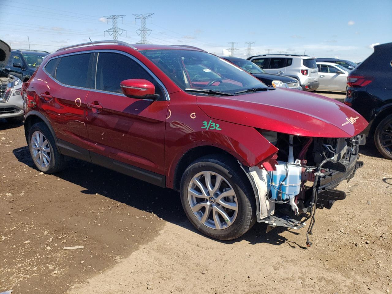 2022 NISSAN ROGUE SPORT SV VIN:JN1BJ1BWXNW470816