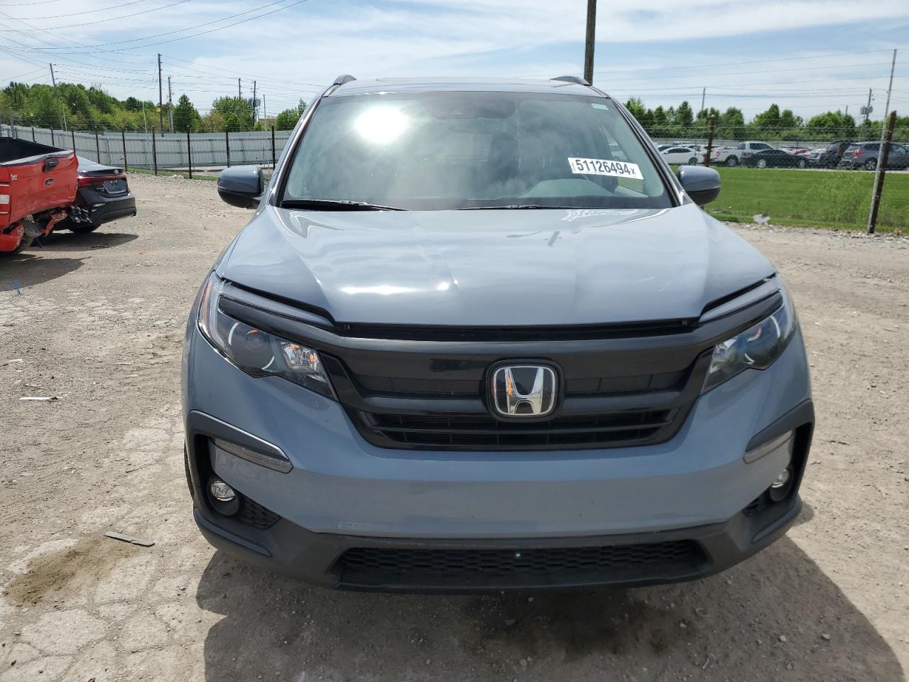 2022 HONDA PILOT SE VIN:5FNYF6H2XNB097680