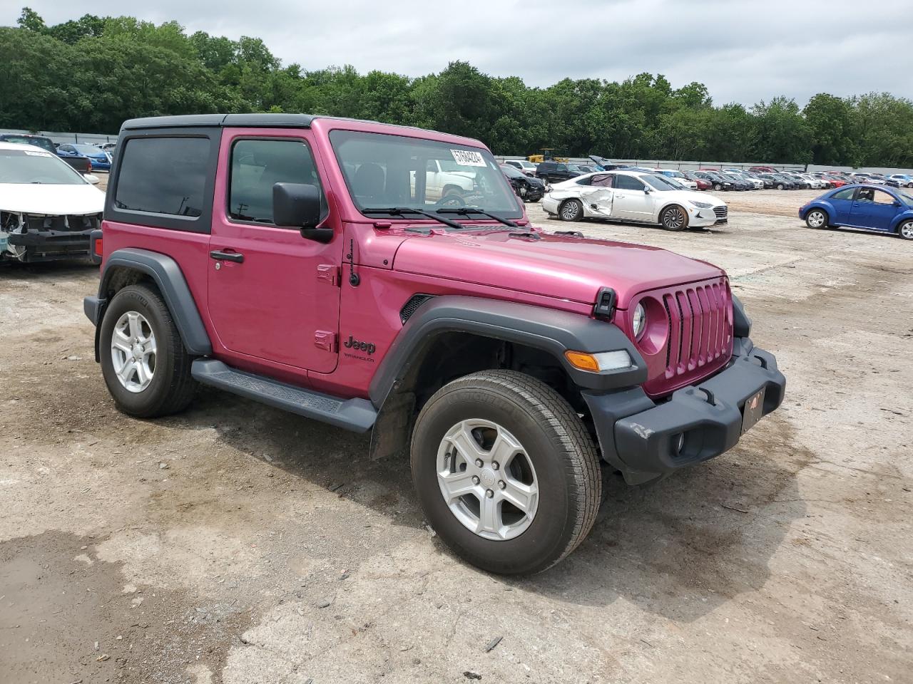 2022 JEEP WRANGLER SPORT VIN:1C4GJXAGXNW110591