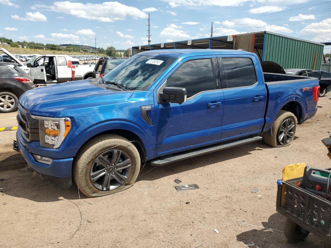 2023 FORD F150 SUPERCREW VIN:1FTFW1E82PKD60236