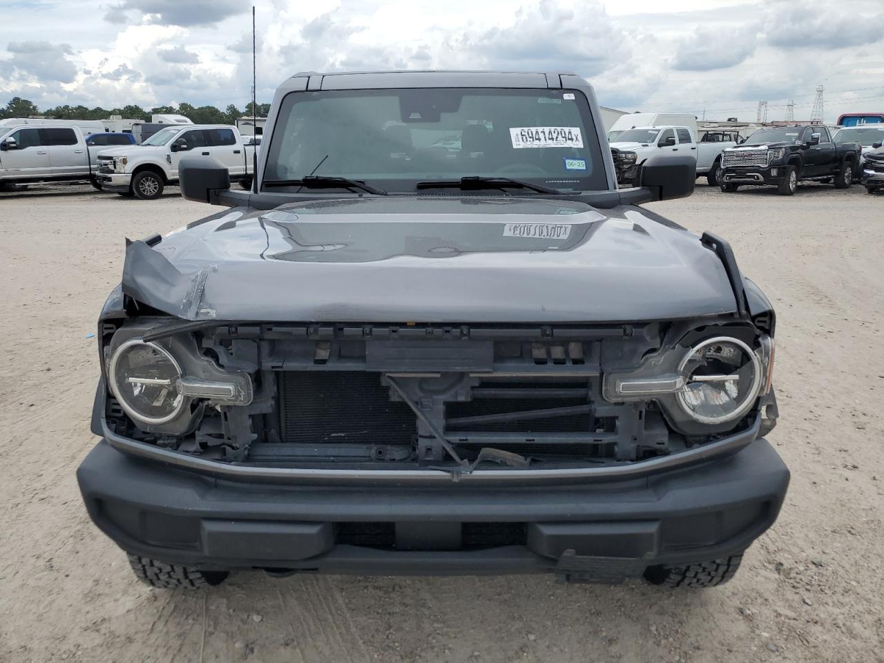 2022 FORD BRONCO BASE VIN:1FMDE5AH9NLB11491