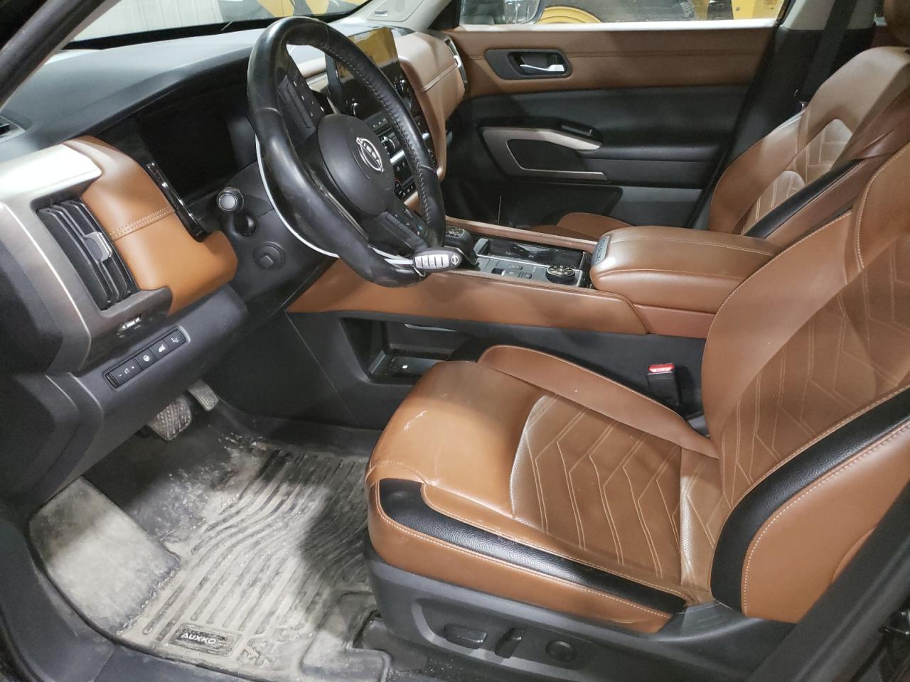 2022 NISSAN PATHFINDER PLATINUM VIN:5N1DR3DK7NC223867