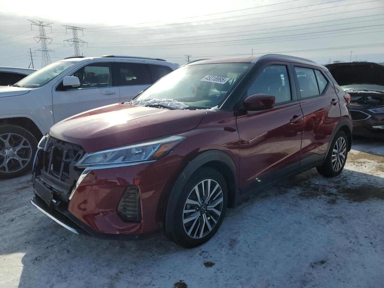 2022 NISSAN KICKS SV VIN:3N1CP5CV9NL482719