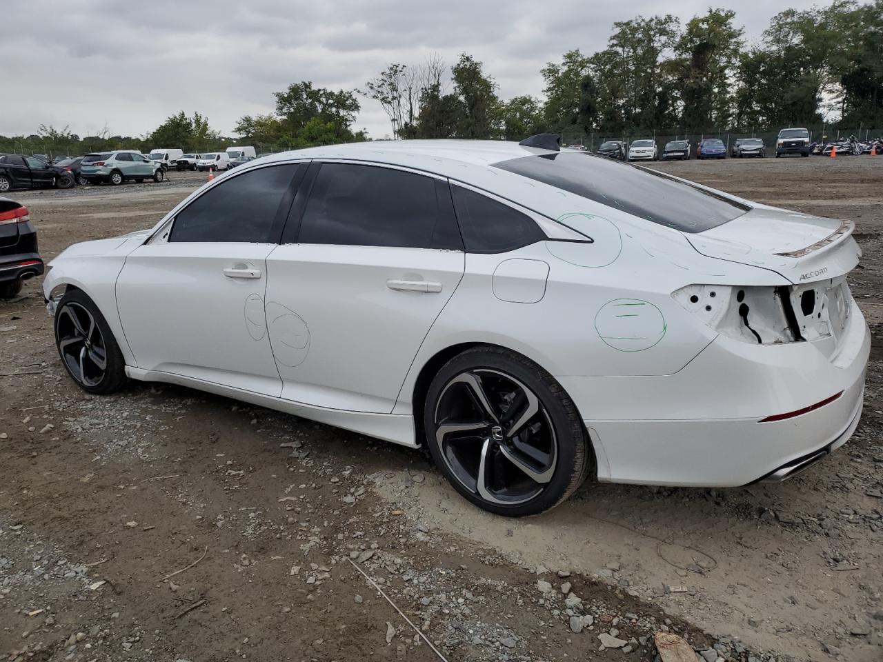 2022 HONDA ACCORD SPORT SE VIN:1HGCV1F45NA091588