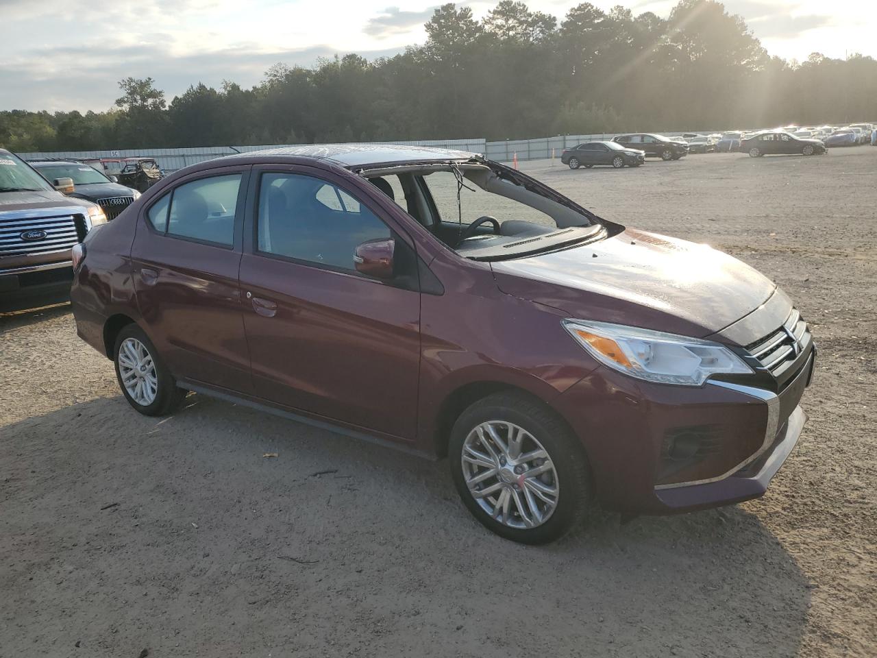 2024 MITSUBISHI MIRAGE G4 SE VIN:ML32FVFJ3RHF04129
