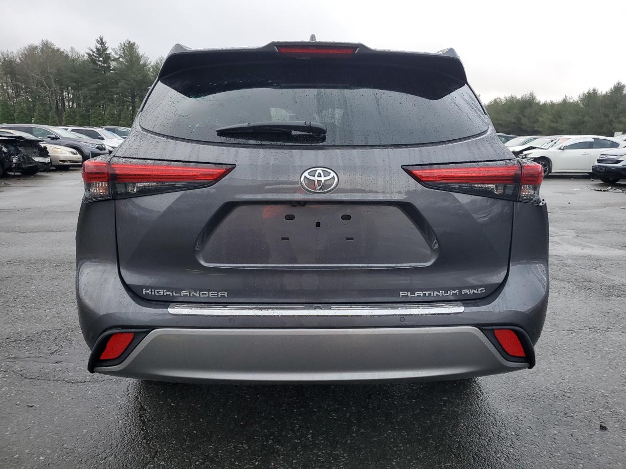 2022 TOYOTA HIGHLANDER PLATINUM VIN:5TDFZRBH5NS166347