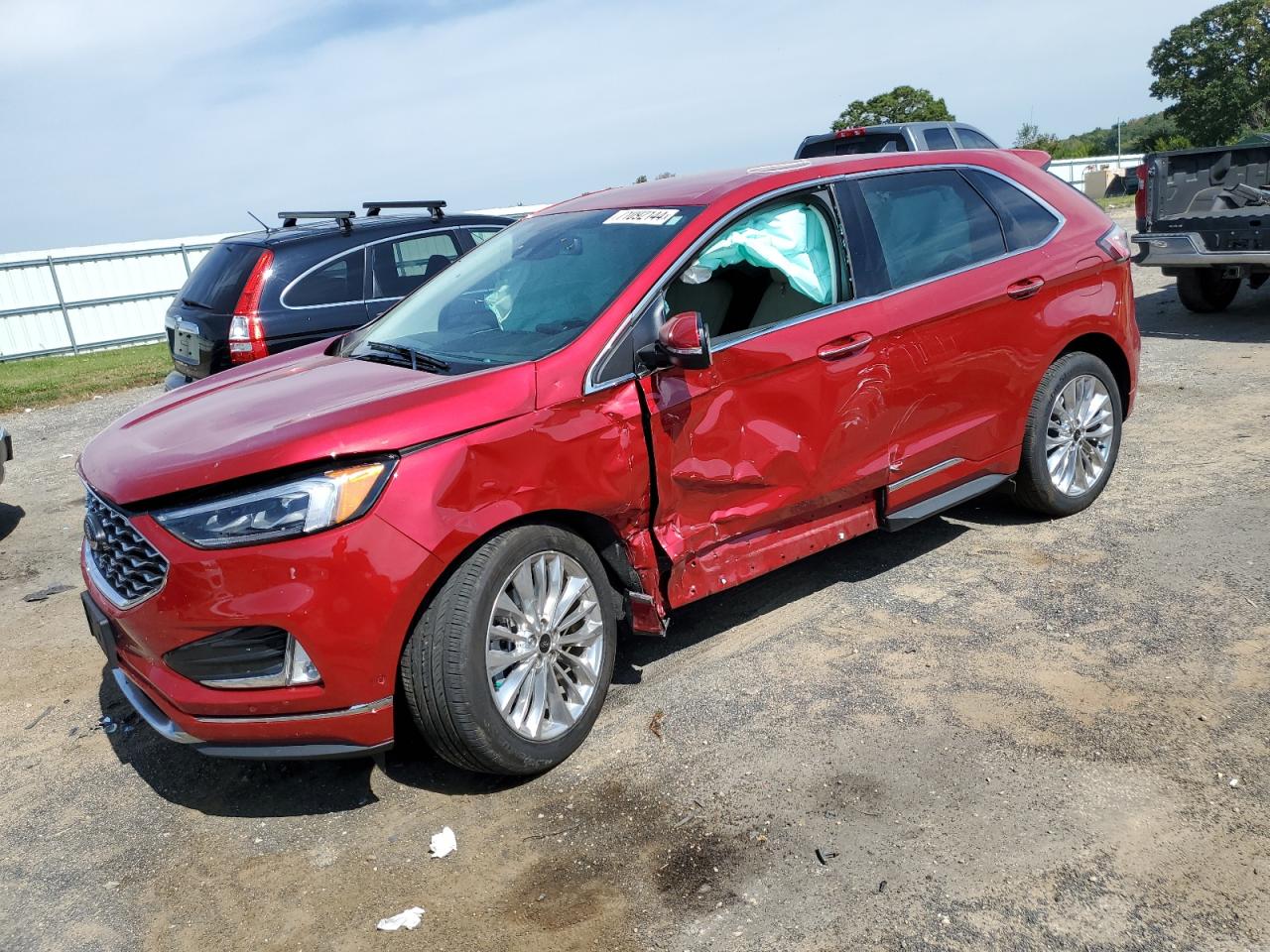 2023 FORD EDGE TITANIUM VIN:2FMPK4K94PBA42977