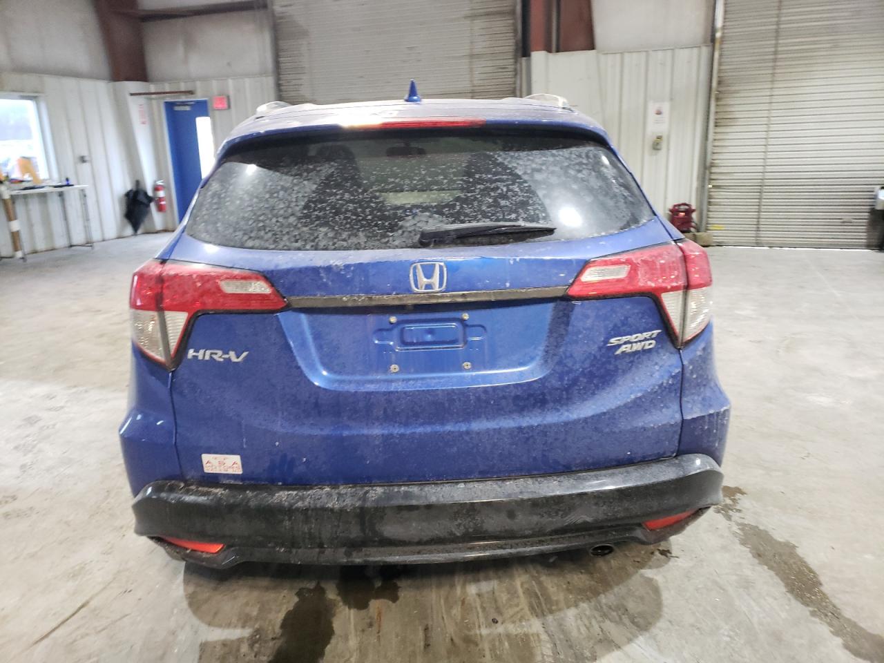 2022 HONDA HR-V SPORT VIN:3CZRU6H12NM714335