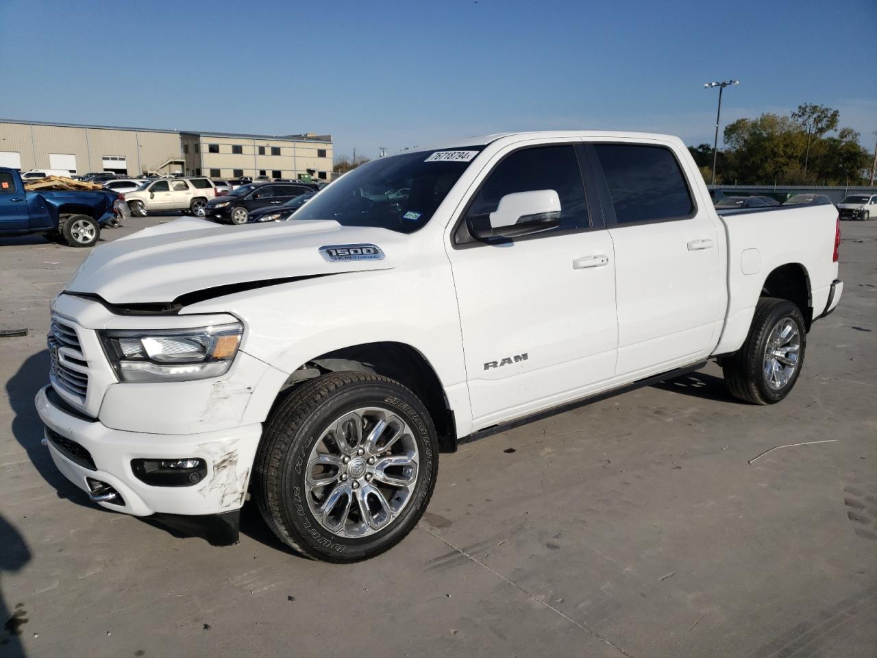 2024 RAM 1500 LARAMIE VIN:1C6SRFJT2RN203439