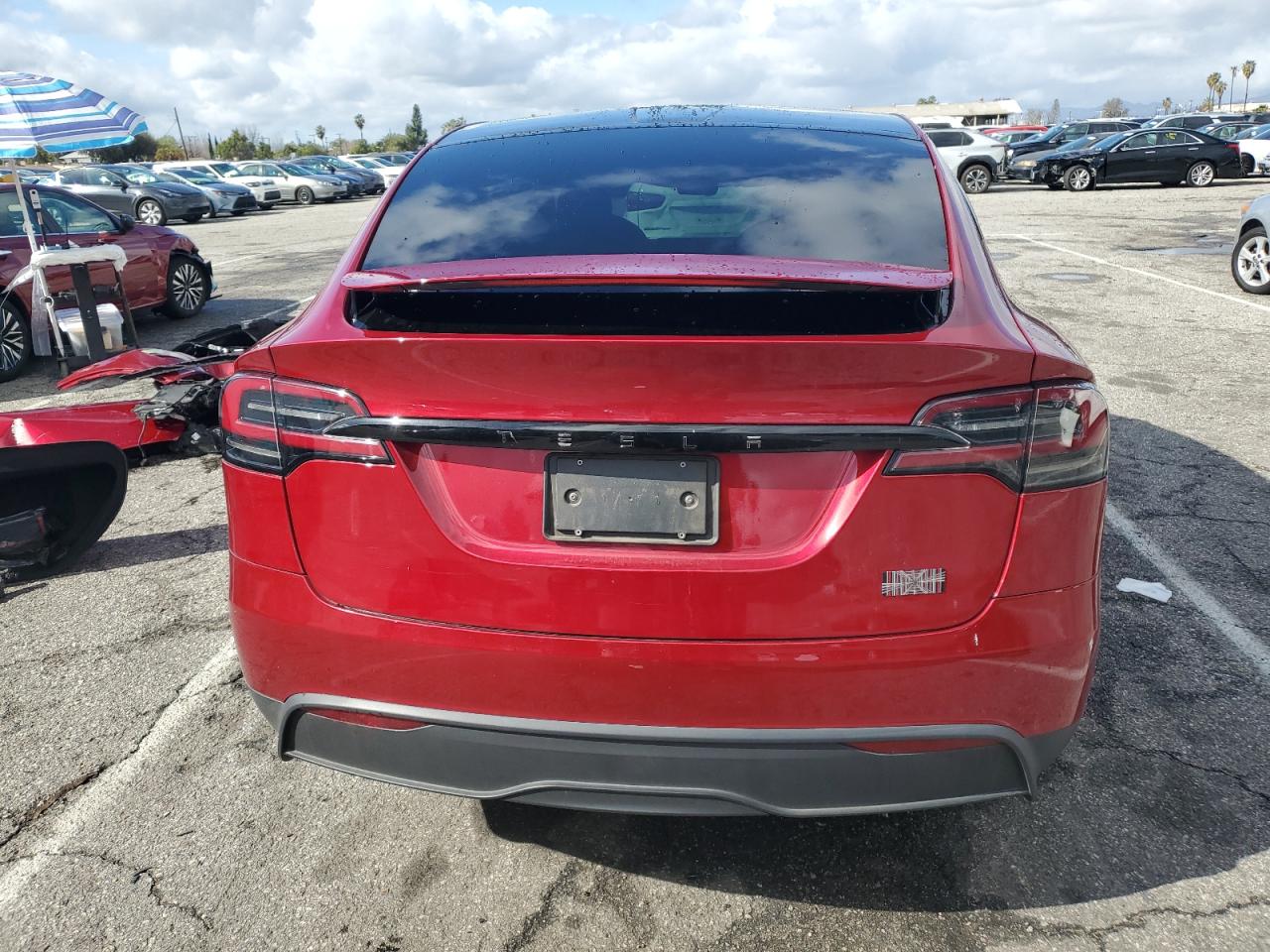 2023 TESLA MODEL X  VIN:7SAXCBE66PF404126