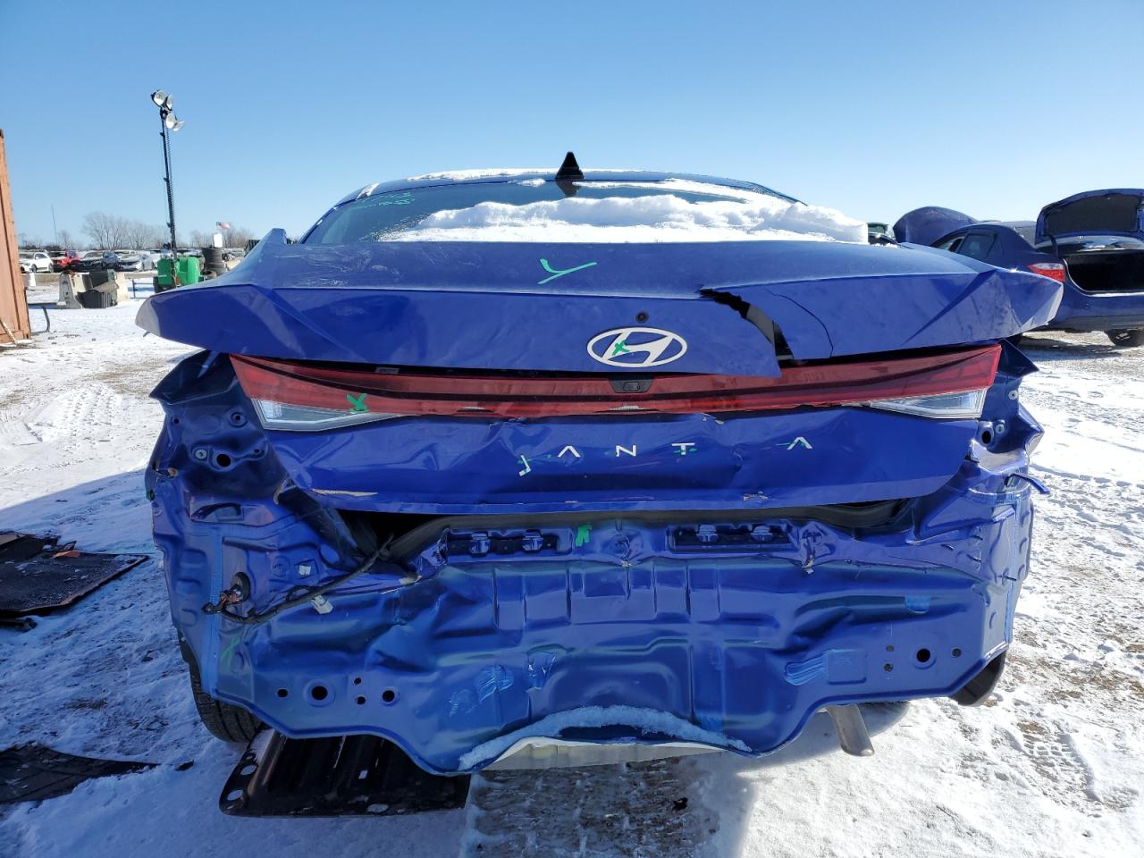 2024 HYUNDAI ELANTRA SEL VIN:KMHLS4DG3RU789381