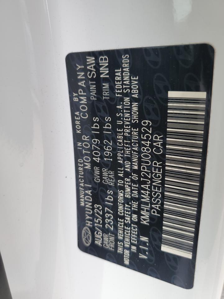 2023 HYUNDAI ELANTRA BLUE VIN:KMHLM4AJ2PU084529