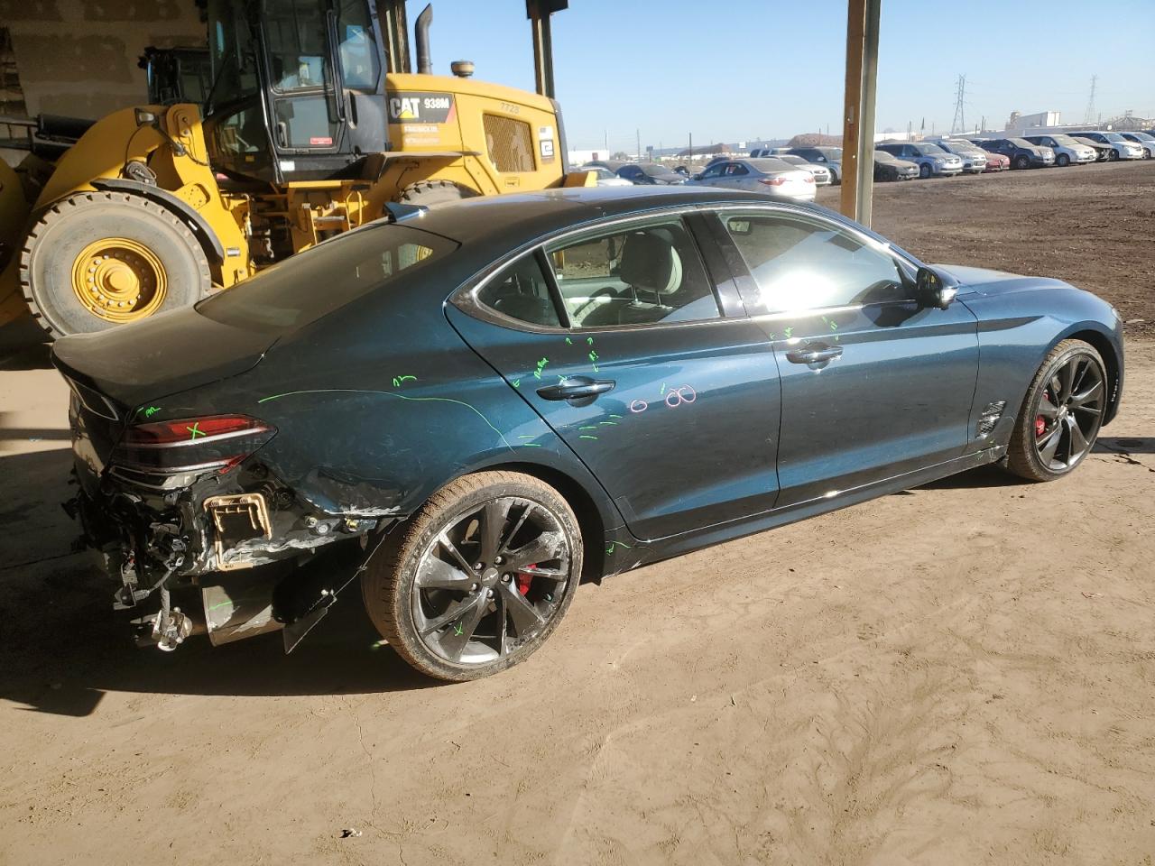 2022 GENESIS G70 BASE VIN:KMTG54TE0NU096602