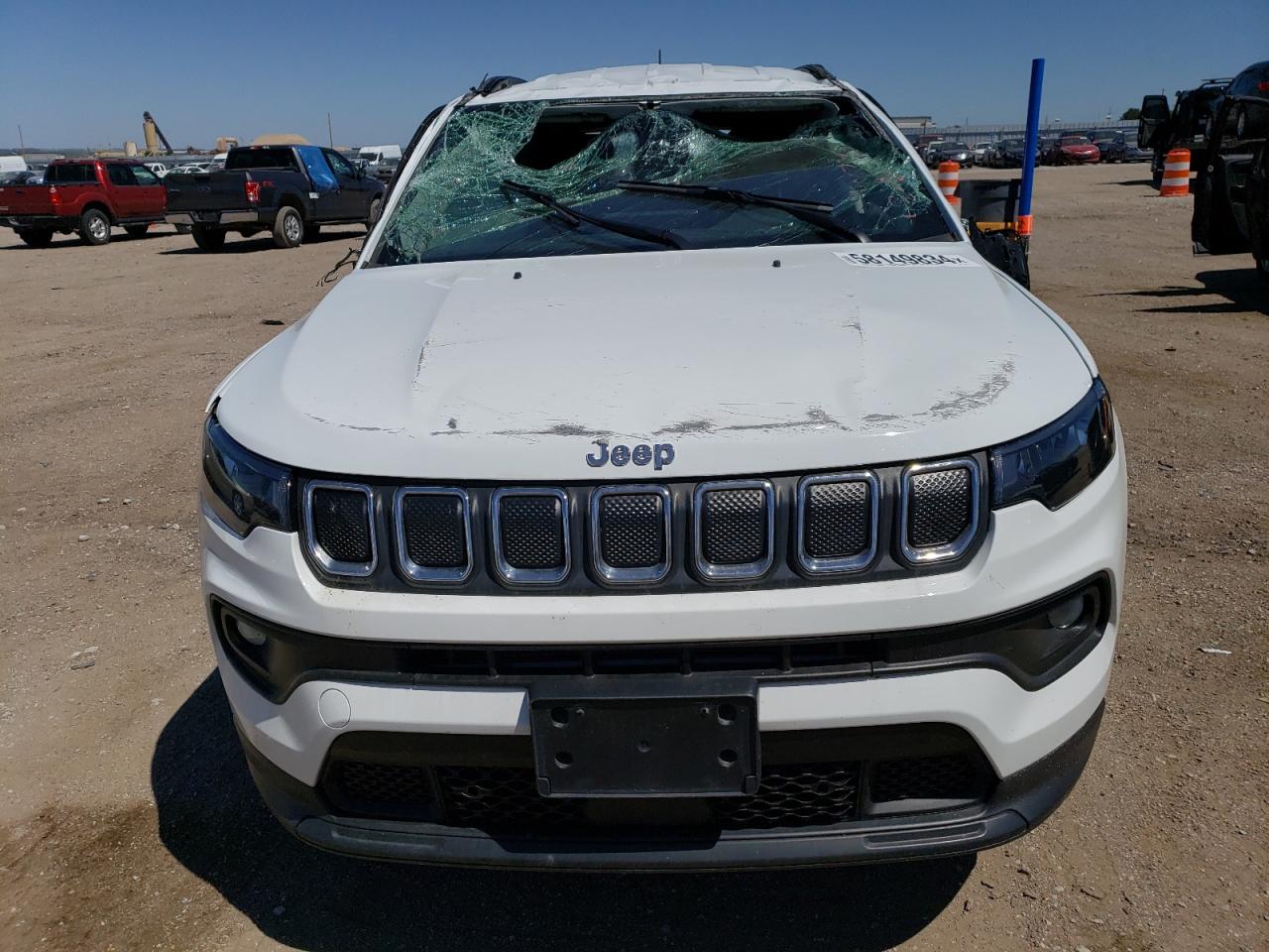 2022 JEEP COMPASS LATITUDE LUX VIN:3C4NJDFB4NT186638