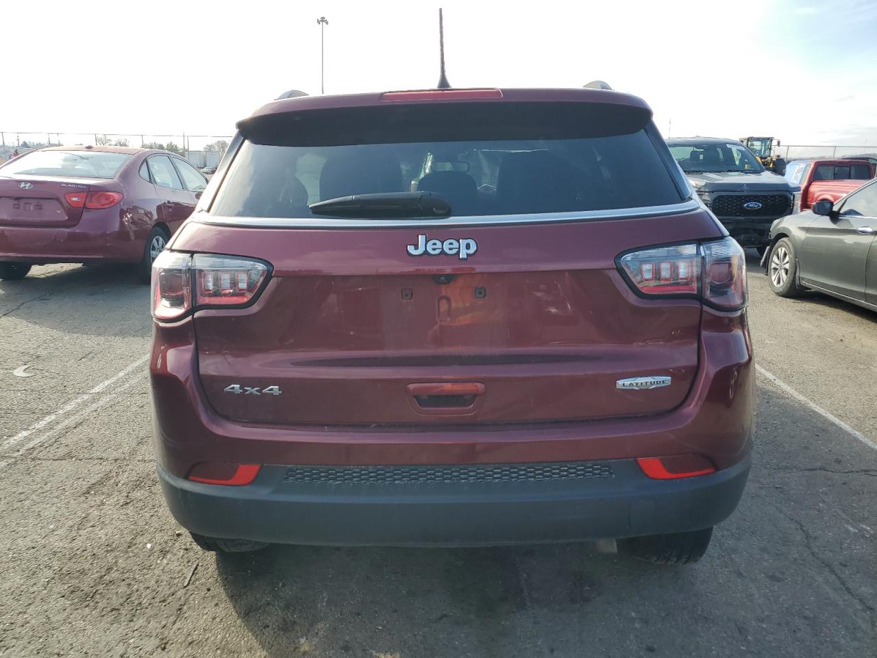 2022 JEEP COMPASS LATITUDE VIN:3C4NJDBB0NT165081