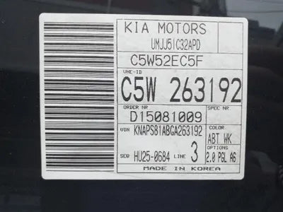2016 Kia Sorento KNAPS81ABGA263192 VIN:KNAPS81ABGA263192