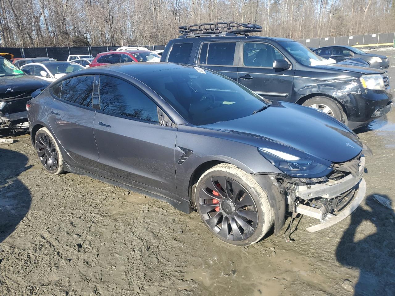 2022 TESLA MODEL 3  VIN:5YJ3E1ECXNF163299