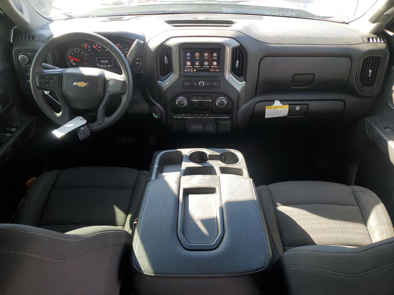 2022 CHEVROLET SILVERADO K1500 CUSTOM VIN:3GCPDBEK9NG673784