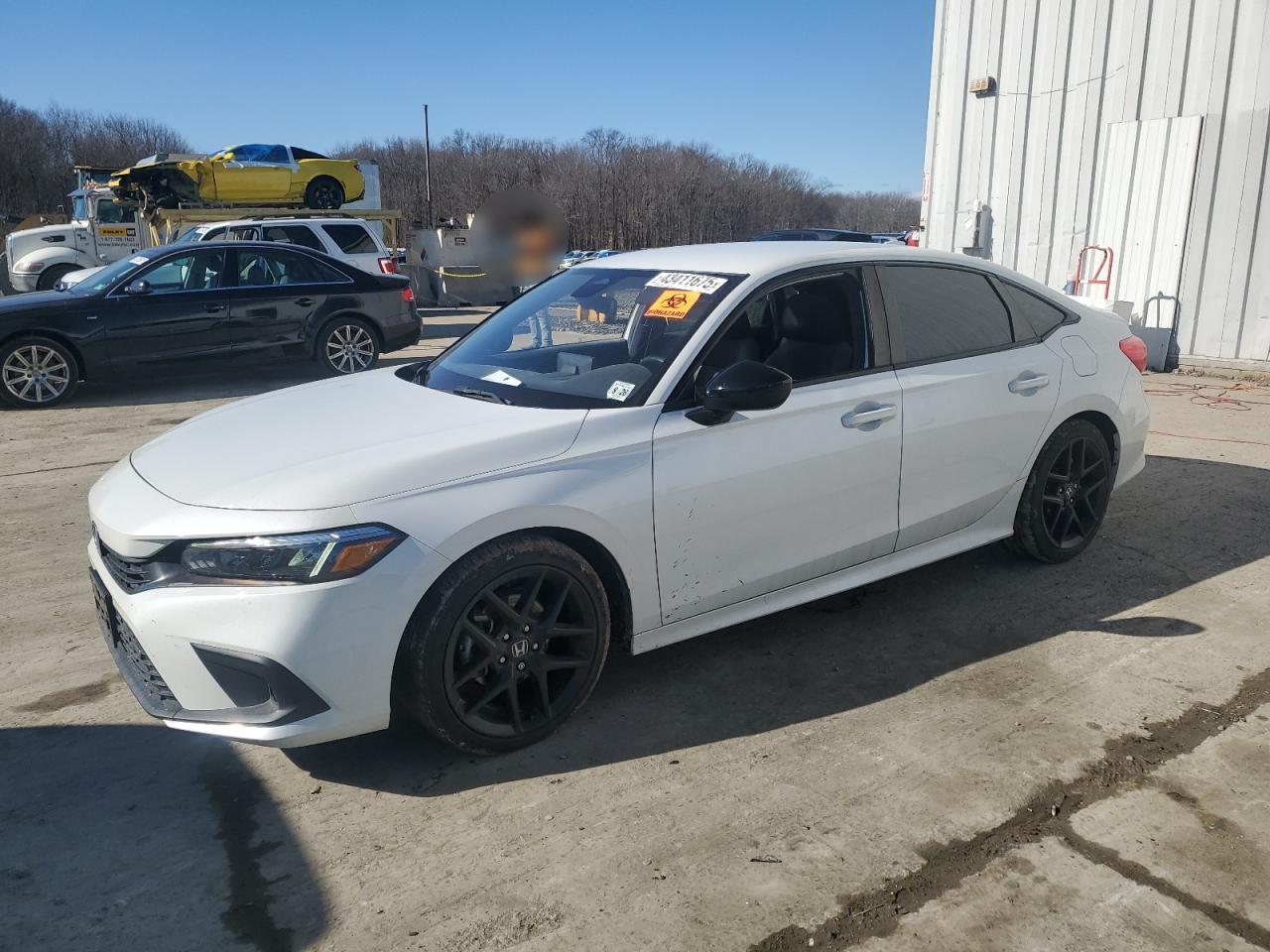 2022 HONDA CIVIC SPORT VIN:2HGFE2F55NH501948